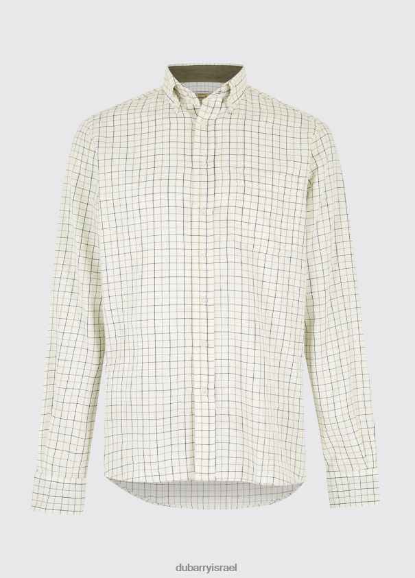 Dubarry גברים חולצת צ'ק הולימאונט הַלבָּשָׁה קרם 62HPJ1016