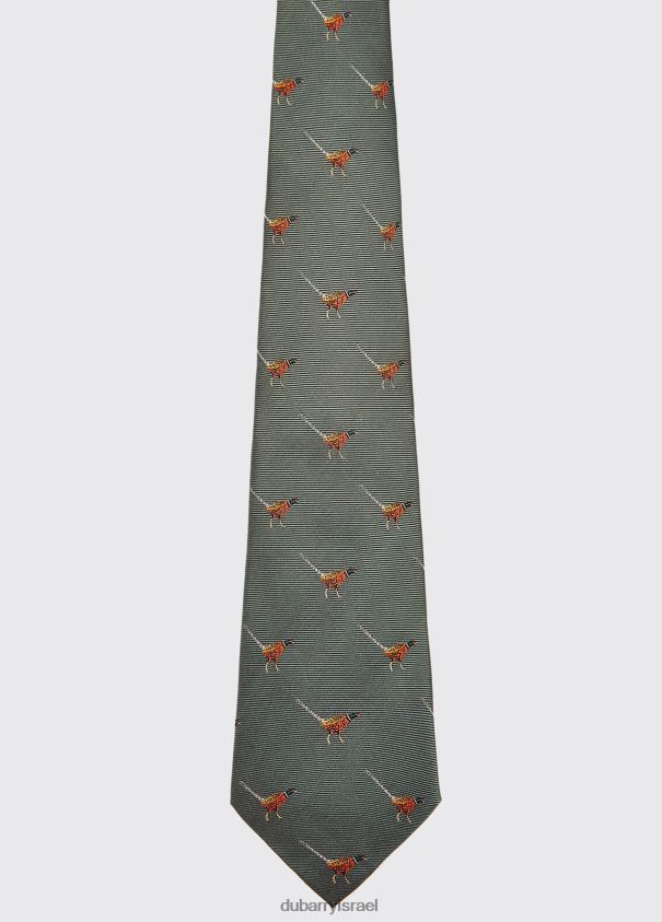 Dubarry גברים עניבת משי מטורפת אביזרים זית 62HPJ1051