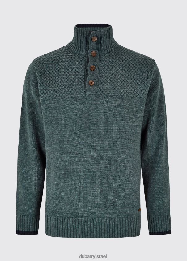 Dubarry גברים סוודר עם צווארון עץ עגול הַלבָּשָׁה חלוק אבן כהה 62HPJ1123