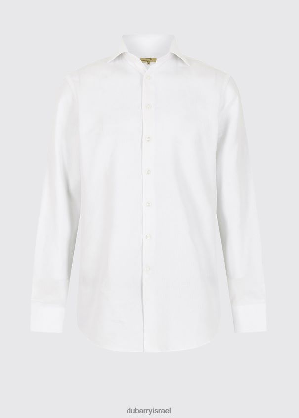 Dubarry גברים חולצה מחויטת של הרברט הַלבָּשָׁה לבן 62HPJ1136