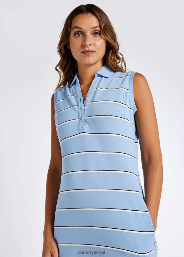 Dubarry נשים שמלת פולו פסים של ווילפורד הַלבָּשָׁה שמיים בהירים 62HPJ144