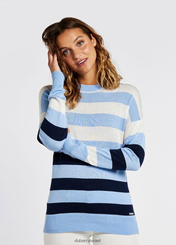 Dubarry נשים סוודר ארנמור עם צווארון הַלבָּשָׁה שמיים בהירים 62HPJ147