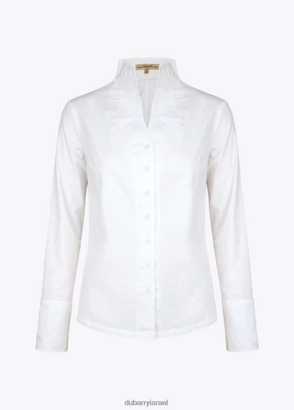 Dubarry נשים חולצת טיפת שלג הַלבָּשָׁה לבן 62HPJ176