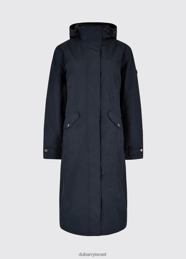 Dubarry נשים מעיל אלדרפורד עמיד למים הַלבָּשָׁה חיל הים 62HPJ183