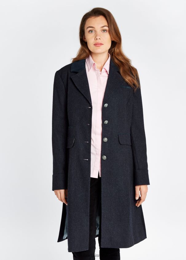 Dubarry נשים ז'קט טוויד שחור הַלבָּשָׁה חיל הים 62HPJ258