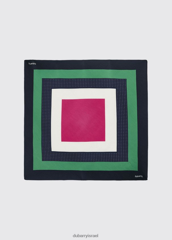 Dubarry נשים צעיף מרובע בהדפסה אביזרים חיל הים 62HPJ343