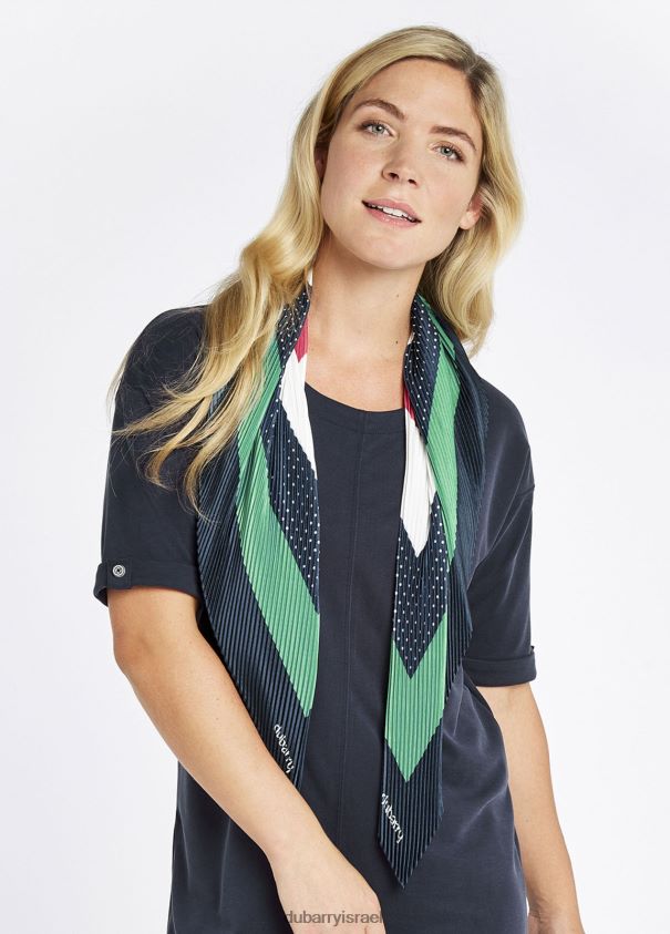 Dubarry נשים צעיף מרובע בהדפסה אביזרים חיל הים 62HPJ343