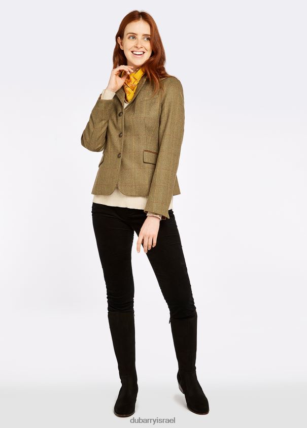 Dubarry נשים ז'קט טוויד עם חמאה הַלבָּשָׁה בּוּקִיצָה 62HPJ490