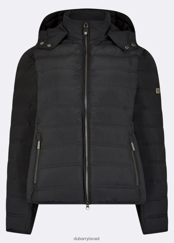 Dubarry נשים מעיל מרופד קילקלי הַלבָּשָׁה שָׁחוֹר 62HPJ525