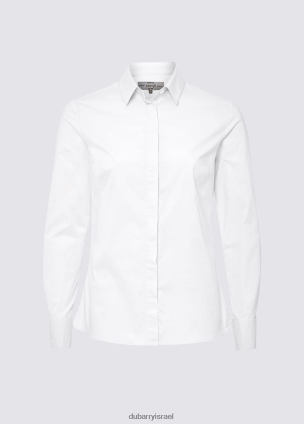 Dubarry נשים חולצת נרקיסים הַלבָּשָׁה לבן 62HPJ588