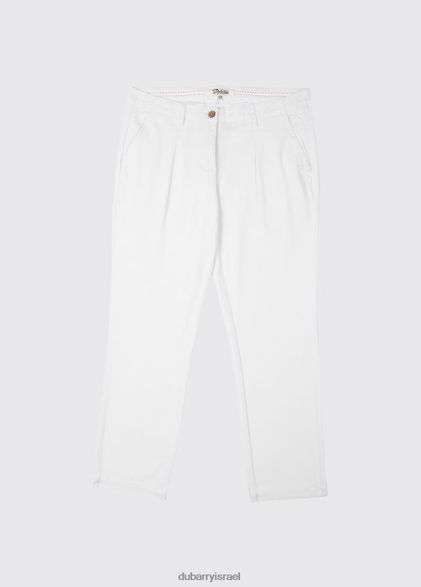 Dubarry נשים מכנסי ריד קפרי הַלבָּשָׁה לבן 62HPJ598