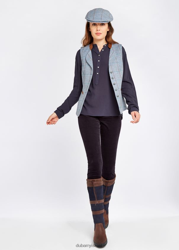 Dubarry נשים חזיית טוויד ציר הַלבָּשָׁה אברש כחול 62HPJ635