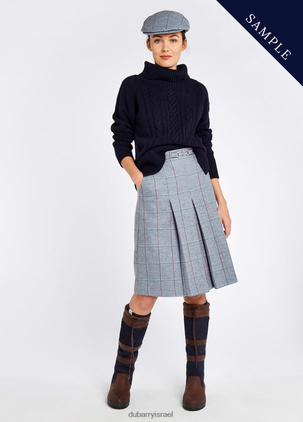 Dubarry נשים חצאית טוויד אשוחית הַלבָּשָׁה אברש כחול 62HPJ636