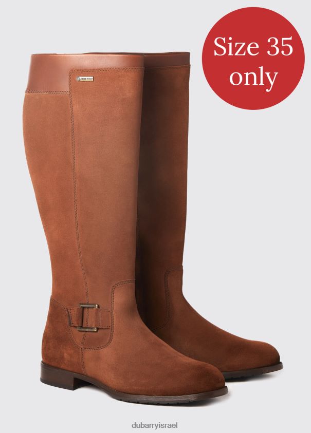 Dubarry נשים מגף עם סוליית עור לימריק הַנעָלָה חוּם אֲדַמדַם 62HPJ656