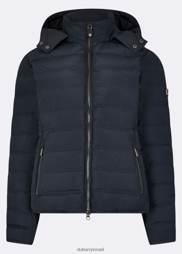 Dubarry נשים מעיל מרופד קילקלי הַלבָּשָׁה חיל הים 62HPJ663