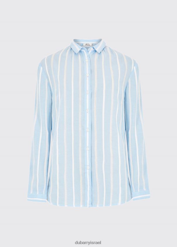 Dubarry נשים חולצה סגולה הַלבָּשָׁה כחול בהיר 62HPJ676