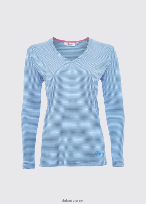 Dubarry נשים חלק עליון עם שרוולים ארוכים של פורטומנה הַלבָּשָׁה כְּחוֹל 62HPJ728