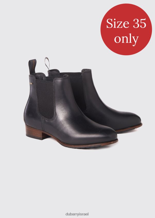 Dubarry נשים מגף עם סוליית עור שעם הַנעָלָה שָׁחוֹר 62HPJ748