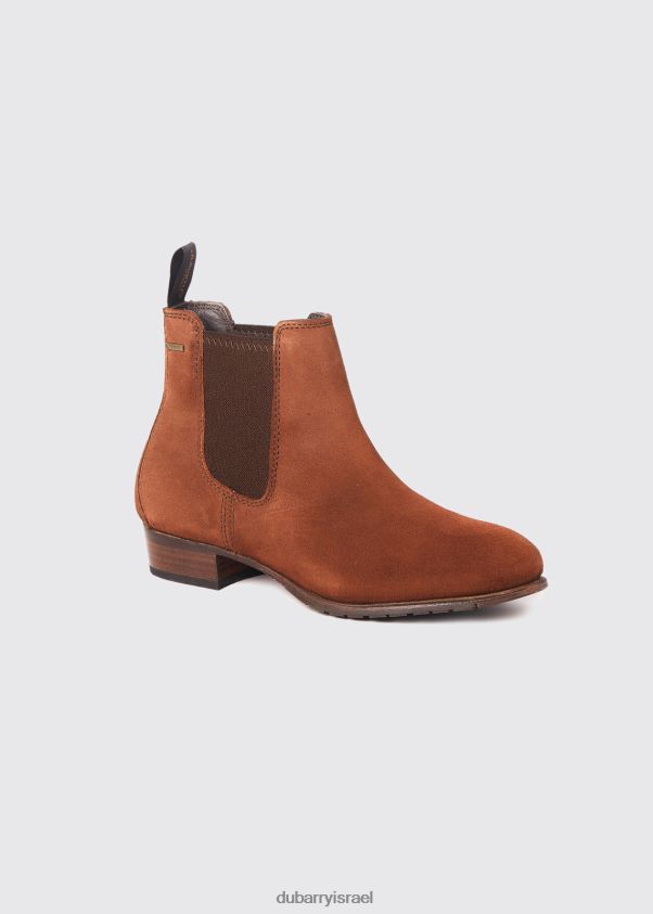 Dubarry נשים מגף עם סוליית עור שעם הַנעָלָה חוּם אֲדַמדַם 62HPJ750