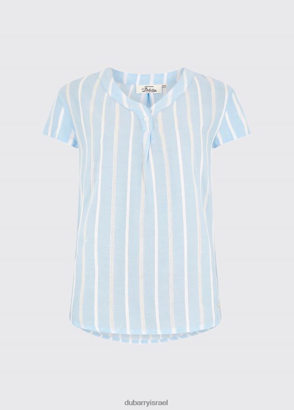 Dubarry נשים חולצת גרדניה הַלבָּשָׁה כחול בהיר 62HPJ800