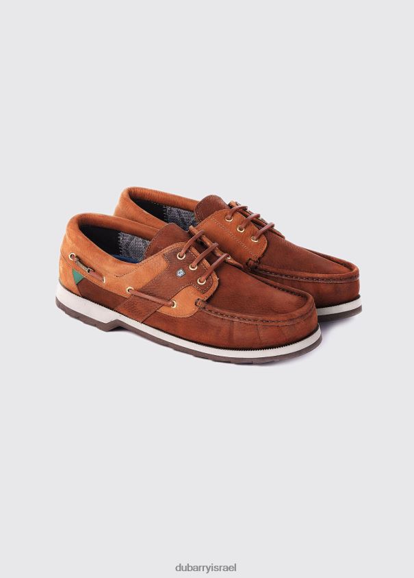Dubarry גברים נעל קליפר סיפון הַנעָלָה חום 62HPJ857