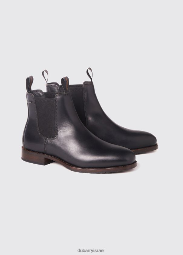 Dubarry גברים מגף עם סוליית עור קרי הַנעָלָה שָׁחוֹר 62HPJ860