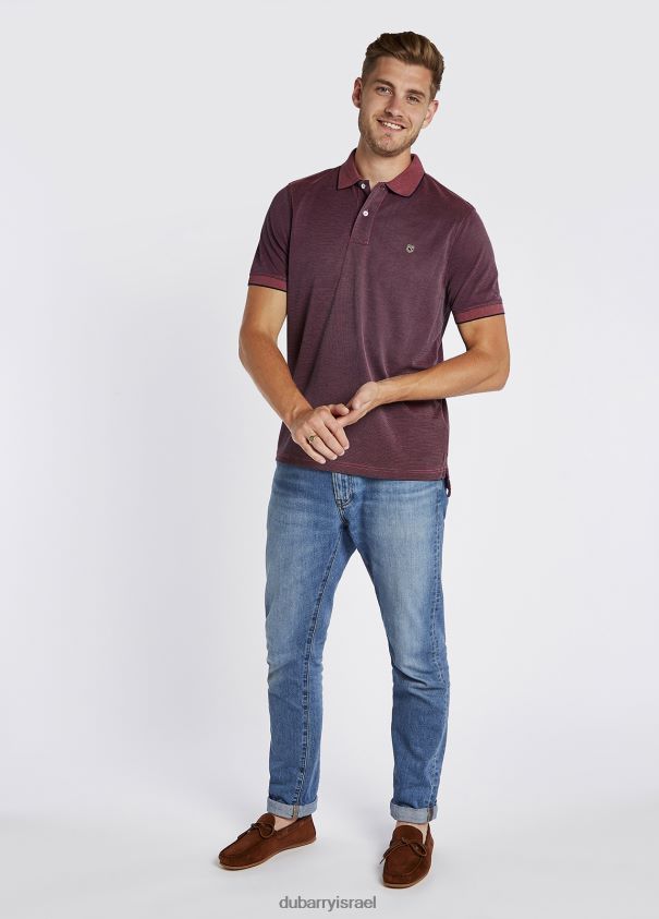 Dubarry גברים פולו מפוספס מולגהמור הַלבָּשָׁה אוֹדֶם 62HPJ947