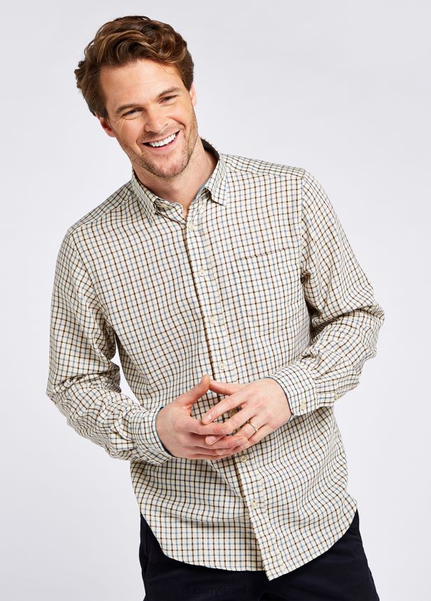 Dubarry גברים קונל חולצה משובצת הַלבָּשָׁה קצת כחול 62HPJ980