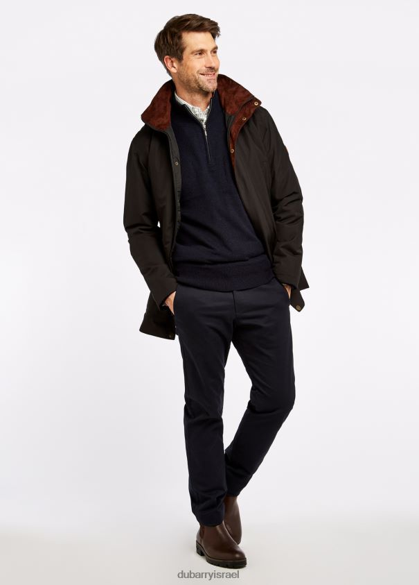 Dubarry גברים מעיל Ballywater הַלבָּשָׁה שָׁחוֹר 62HPJ1172
