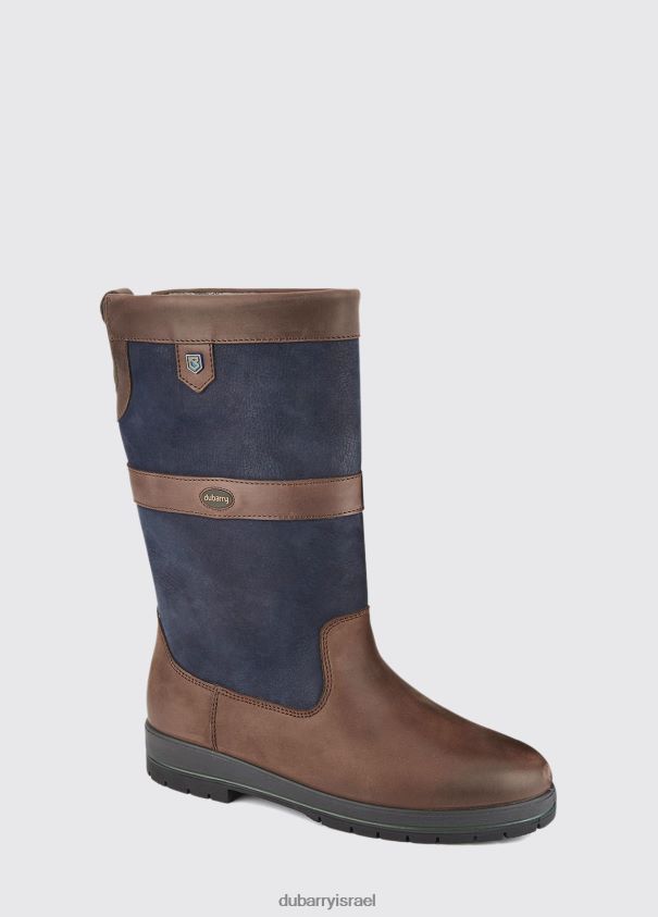 Dubarry נשים מגף קאנטרי של Kildare extrafit הַנעָלָה חיל הים/חום 62HPJ50