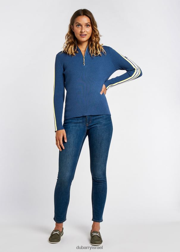 Dubarry נשים סוודר עם צווארון רוכסן Killglass הַלבָּשָׁה פְּלָדָה 62HPJ159