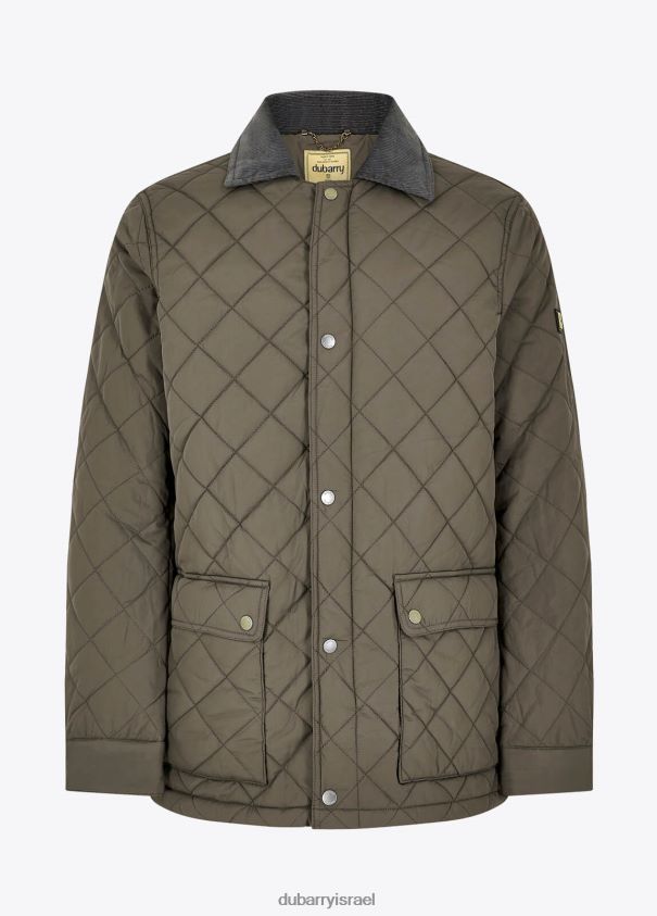 Dubarry גברים ז'קט קווילט של adare הַלבָּשָׁה עָשָׁן 62HPJ1078