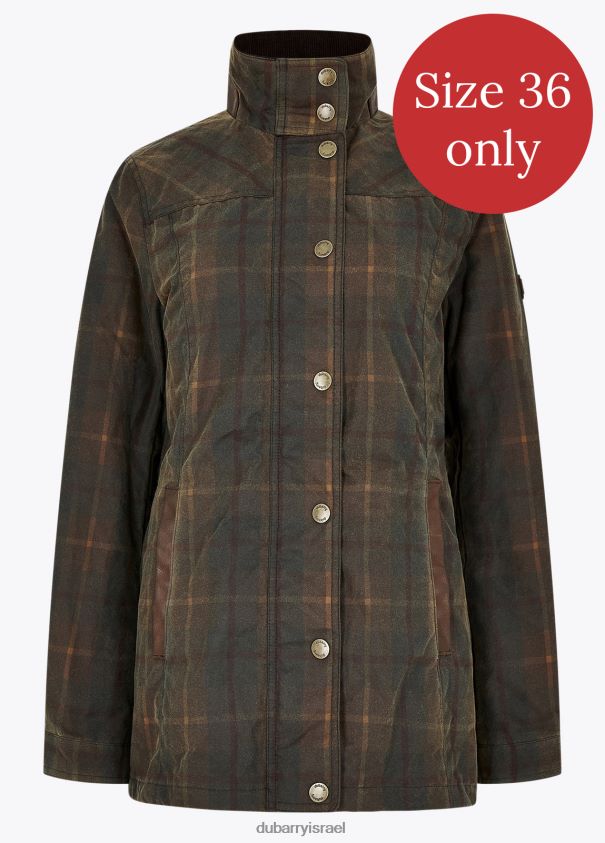 Dubarry נשים מעיל שעווה של annestown הַלבָּשָׁה צייד חום 62HPJ616