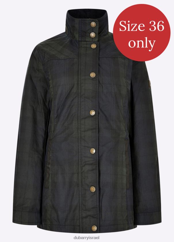 Dubarry נשים מעיל שעווה של annestown הַלבָּשָׁה שעון שחור 62HPJ691