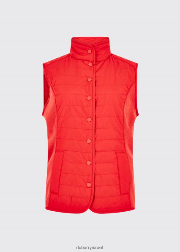 Dubarry נשים bayview gilet הַלבָּשָׁה פָּרָג 62HPJ786