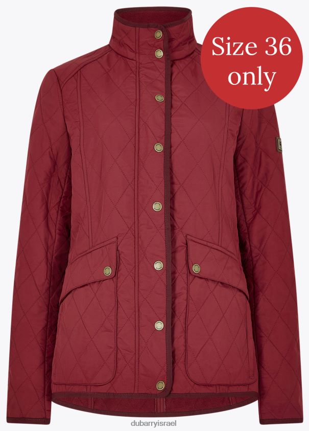 Dubarry נשים מעיל קווילט של bettystown הַלבָּשָׁה אוֹדֶם 62HPJ756