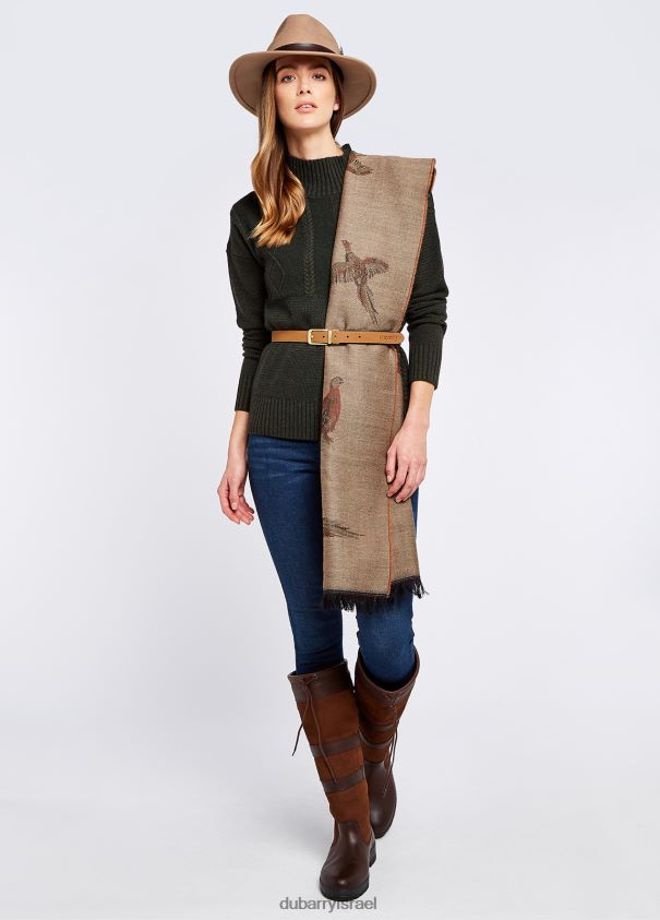 Dubarry נשים צמר birchdale גנב אביזרים אָפוֹר חוּם 62HPJ286