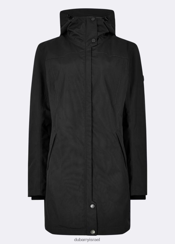 Dubarry נשים מעיל נסיעות bunratty הַלבָּשָׁה שָׁחוֹר 62HPJ625
