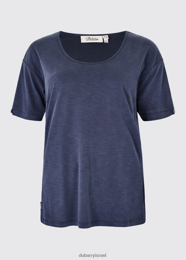 Dubarry נשים טופ cloyne עם שרוולים קצרים הַלבָּשָׁה חיל הים 62HPJ155