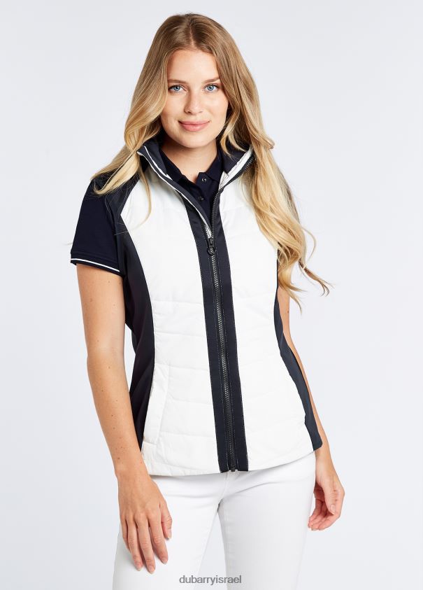 Dubarry נשים foyle gilet הַלבָּשָׁה מולטי לבן 62HPJ643
