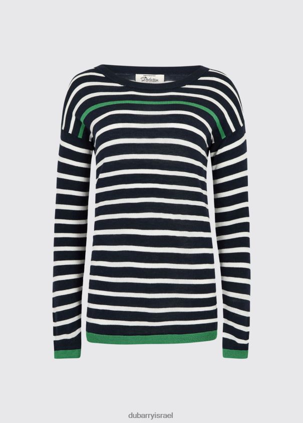 Dubarry נשים סוודר leixlip הַלבָּשָׁה חיל הים מולטי 62HPJ561