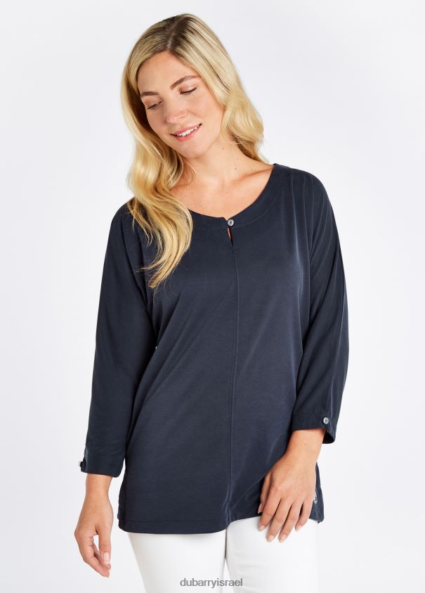 Dubarry נשים עליונית mountlucas 3/4 שרוול הַלבָּשָׁה חיל הים 62HPJ731