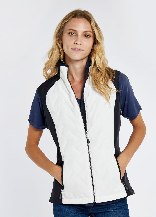 Dubarry נשים redbarn performance gilet הַלבָּשָׁה מולטי לבן 62HPJ134