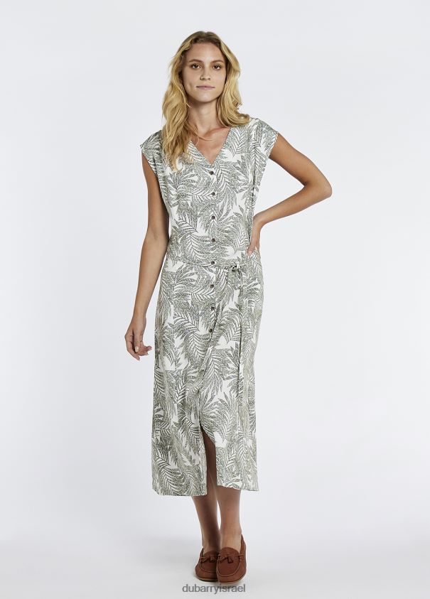 Dubarry נשים שמלה מודפסת ללא שרוולים של wildfire הַלבָּשָׁה פסטו 62HPJ137