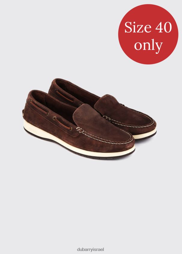 Dubarry גברים נעל מרקו xlt סיפון הַנעָלָה חום חמור 62HPJ1190